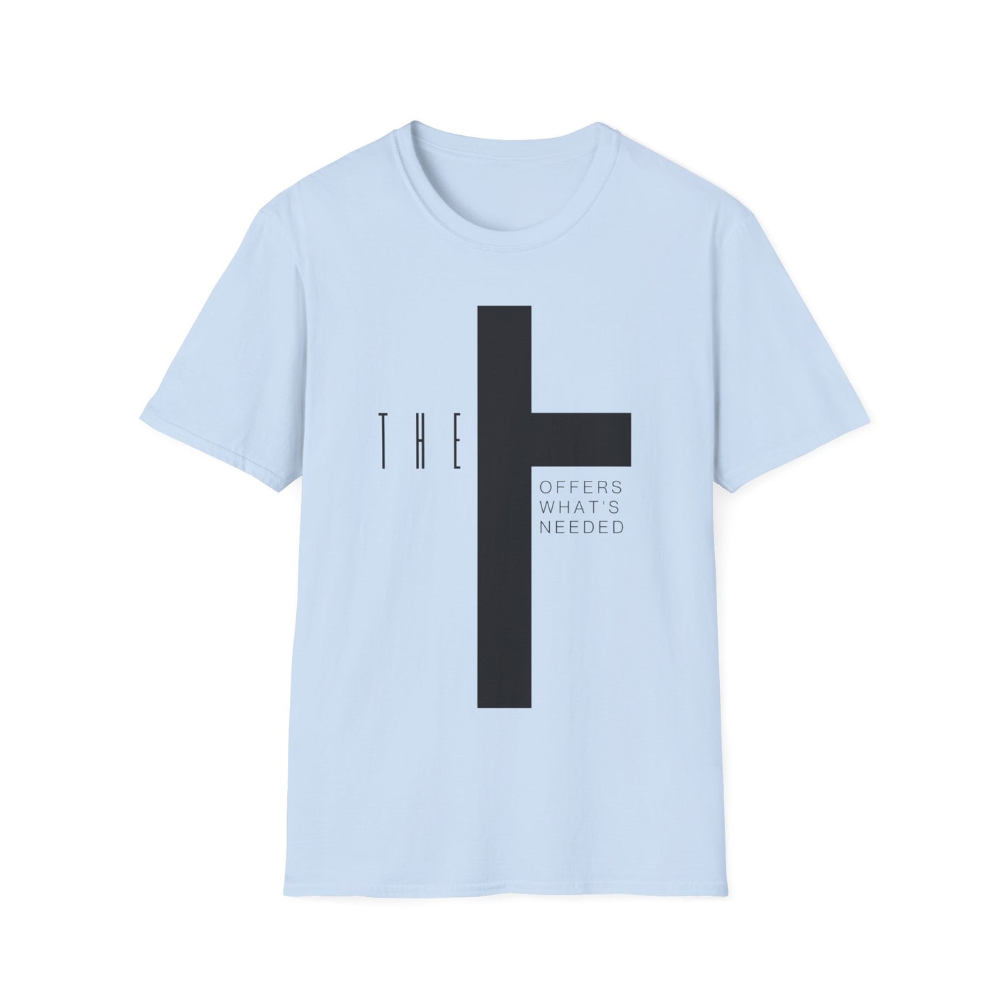 T-Town Black Cross & Letters