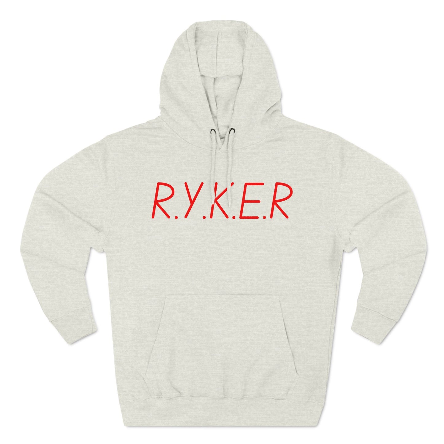 RYKER Christian Red Letters Hoodie
