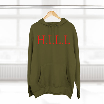 Hill Christian Red Words Hoodie