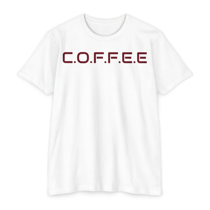 Adult Coffee Christian Marron Words Only Blended
