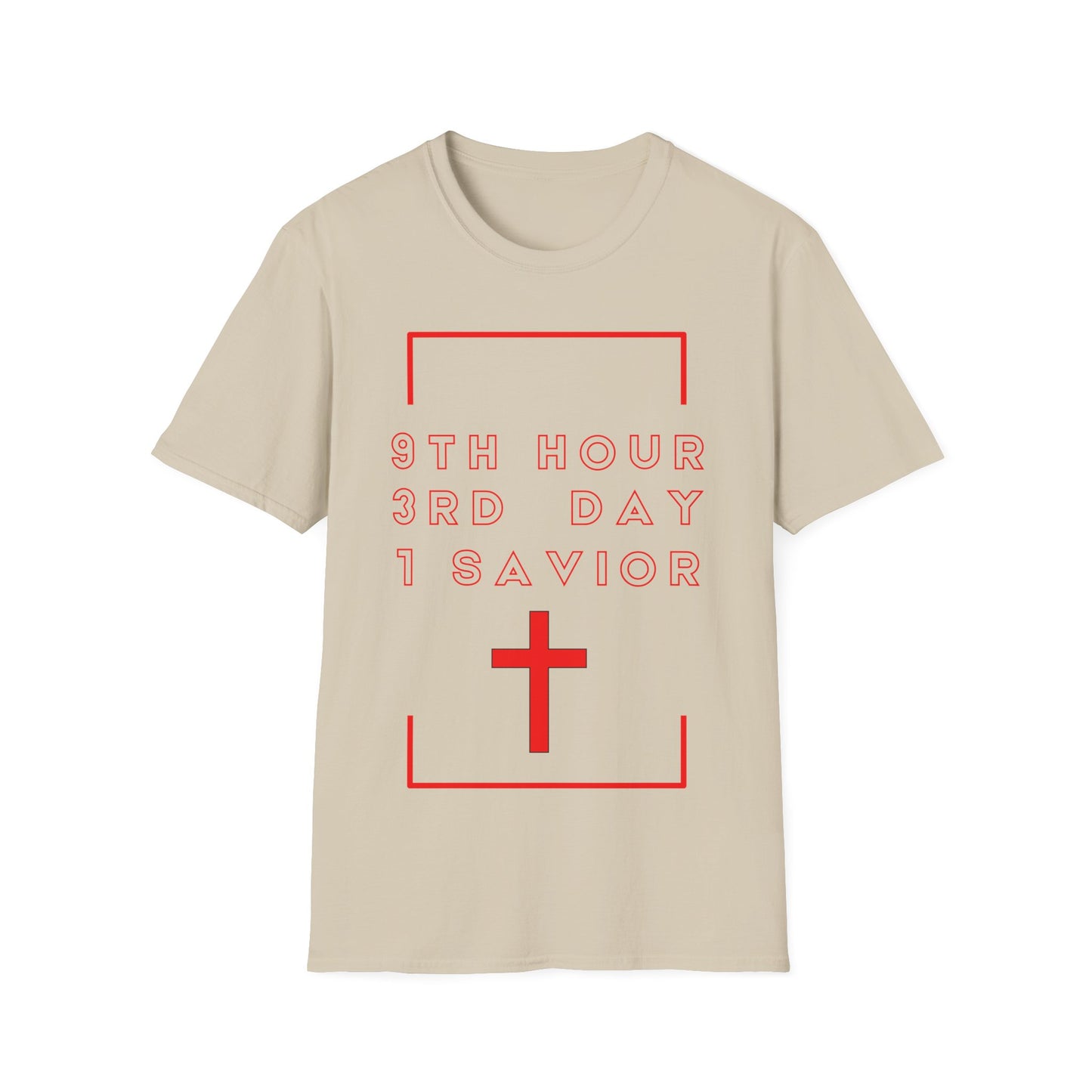 Adult 931 Christian Red Letters
