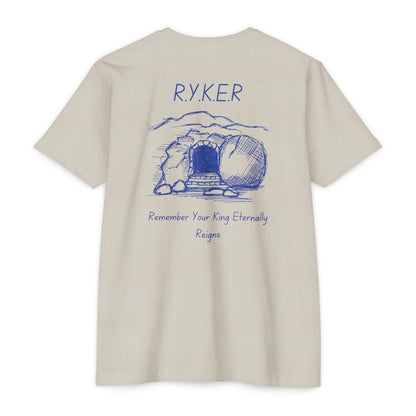 RYKER Christian Blue Letters Blended