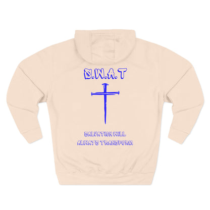 Swat Christian Blue Words Hoodie