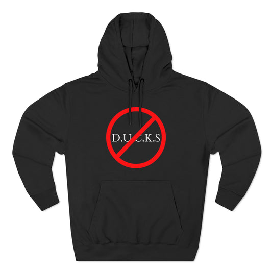 Ducks Christian White Words Hoodie