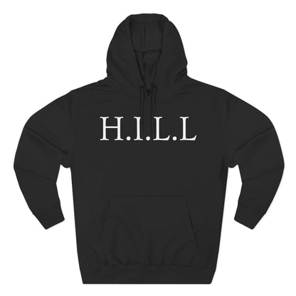 Adult Hill Christian White Words Pullover Hoodie
