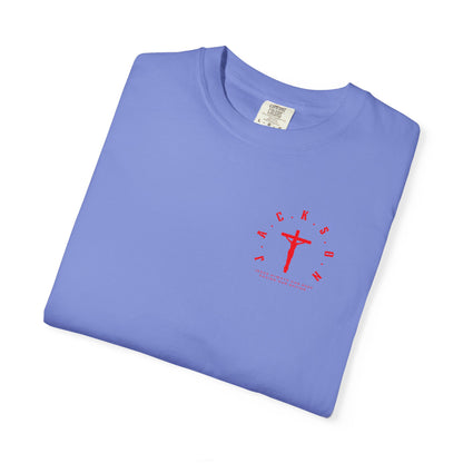 Jackson Believing Christian Red Letters & Cross