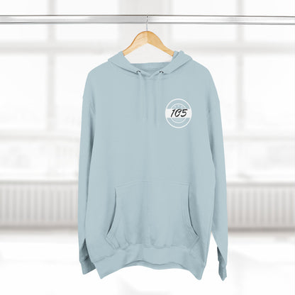 Adult 105 Christian White and Black Letters Hoodie