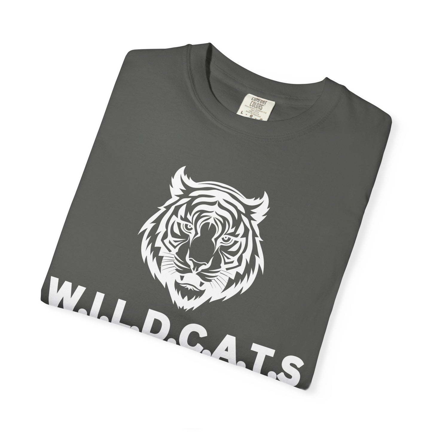 Wildcats Christian White Letters & Picture Specialty