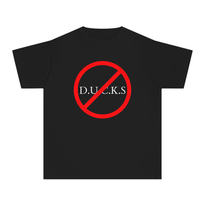 Youth Ducks Christian White Words Heavyweight Tee