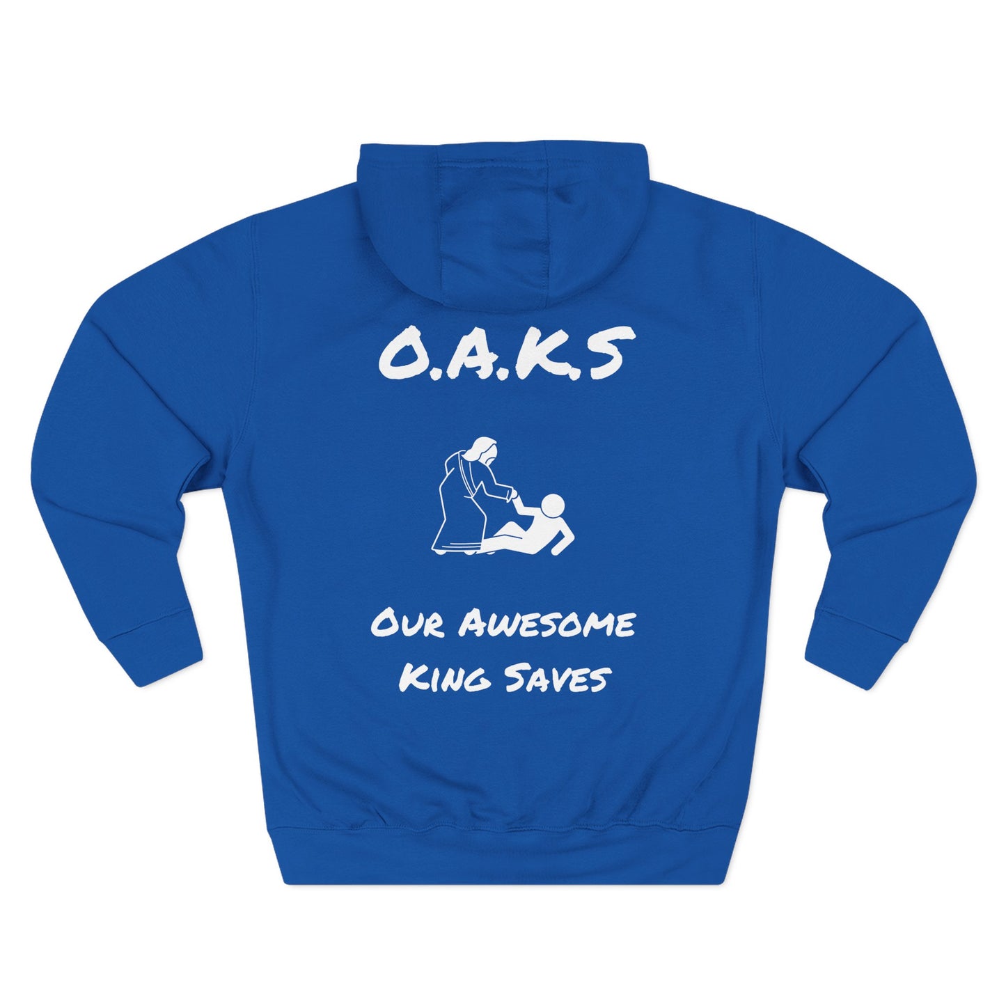 Adult Oaks Christian White Pullover Hoodie