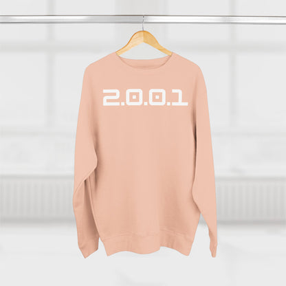 2001 Christian Crewneck White Words