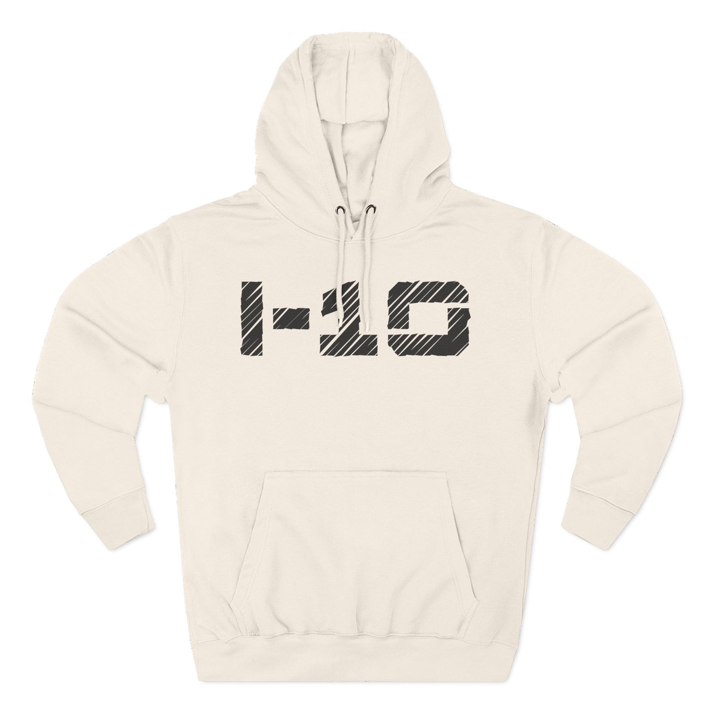 I-10 Christian Black Words Hoodie
