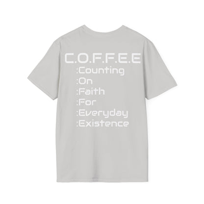 Adult Coffee Christian White Words Only