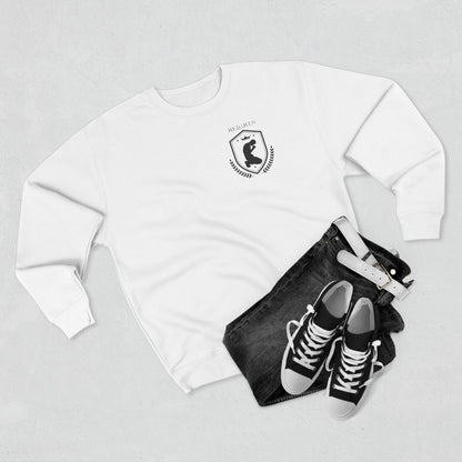 Adult Heights Christian Black Letters & Image Crewneck