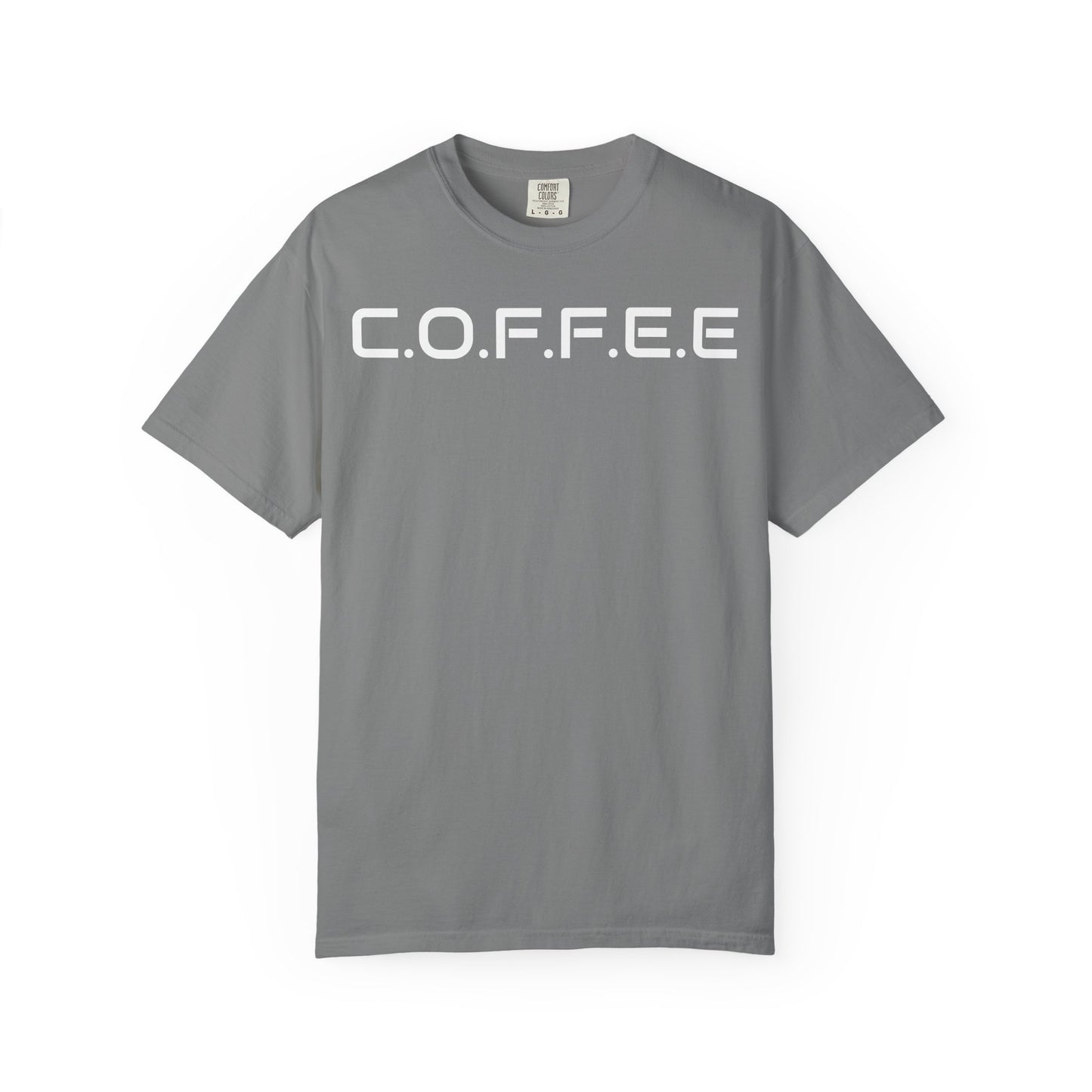 Adult Coffee Christian White Letters & Image