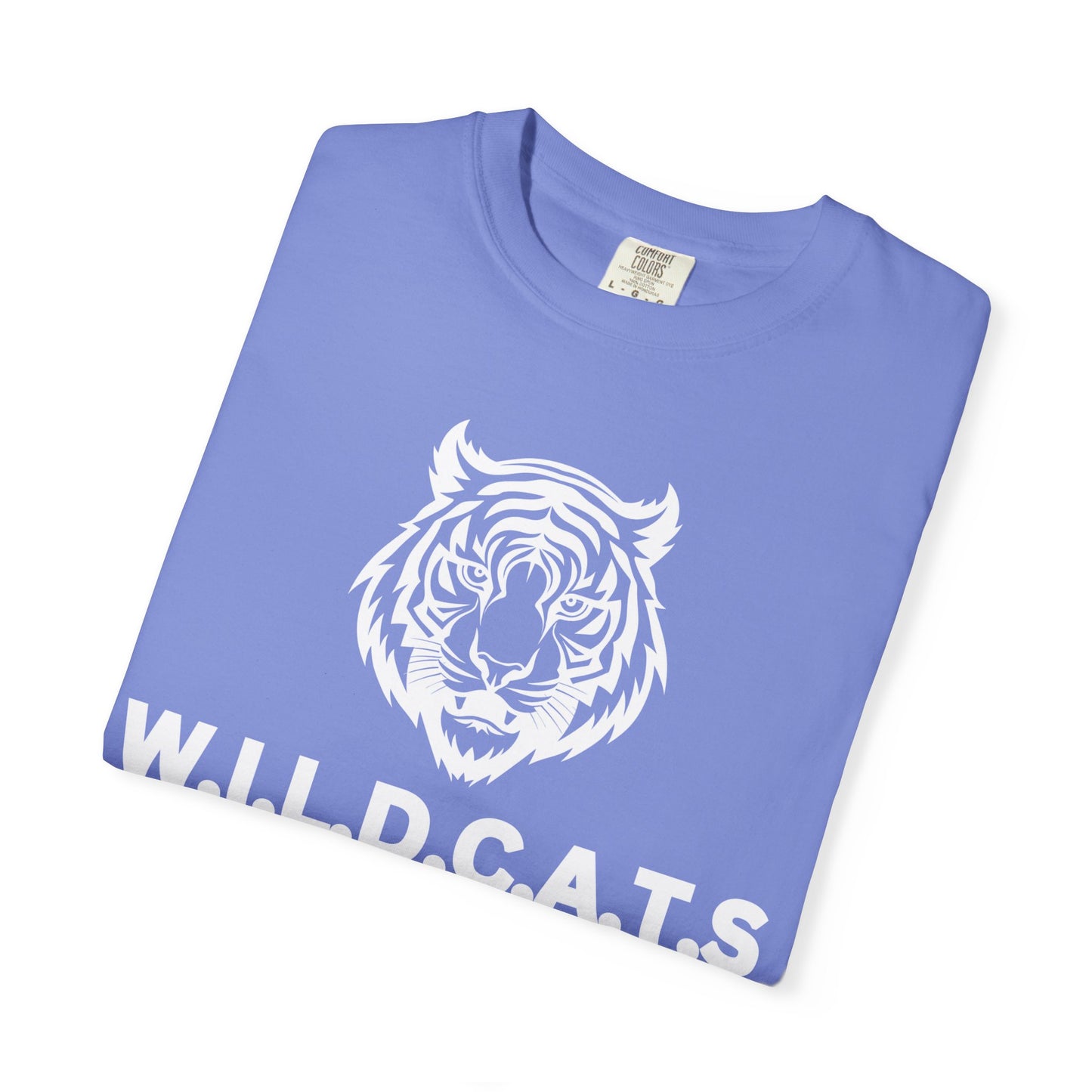 Wildcats Christian White Letters & Picture Specialty
