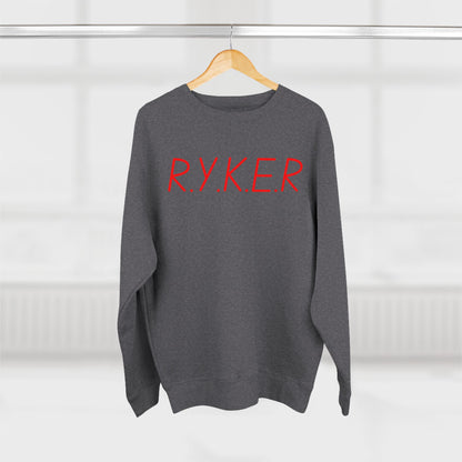 RYKER Christian Red Letters Crewneck