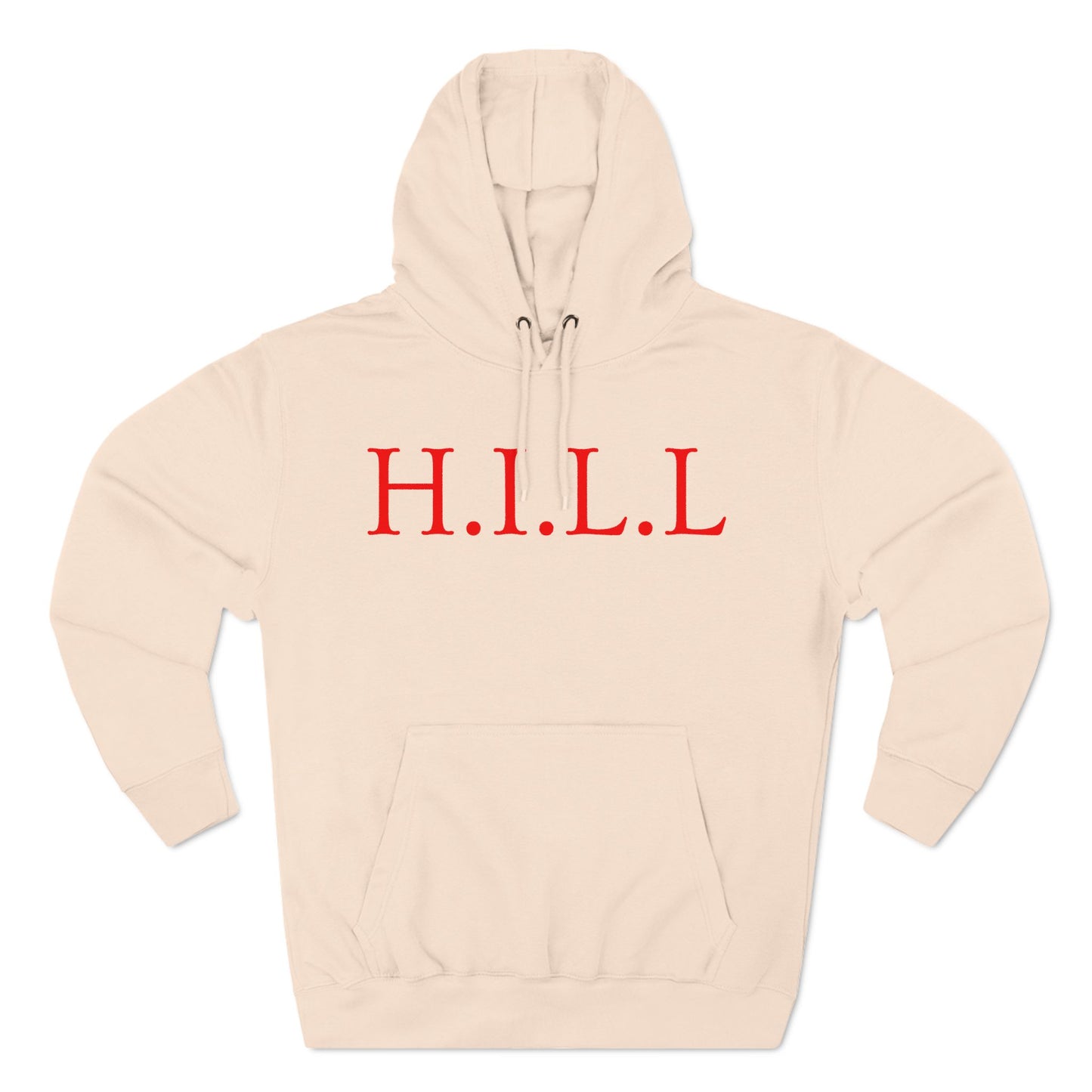 Hill Christian Red Words Hoodie