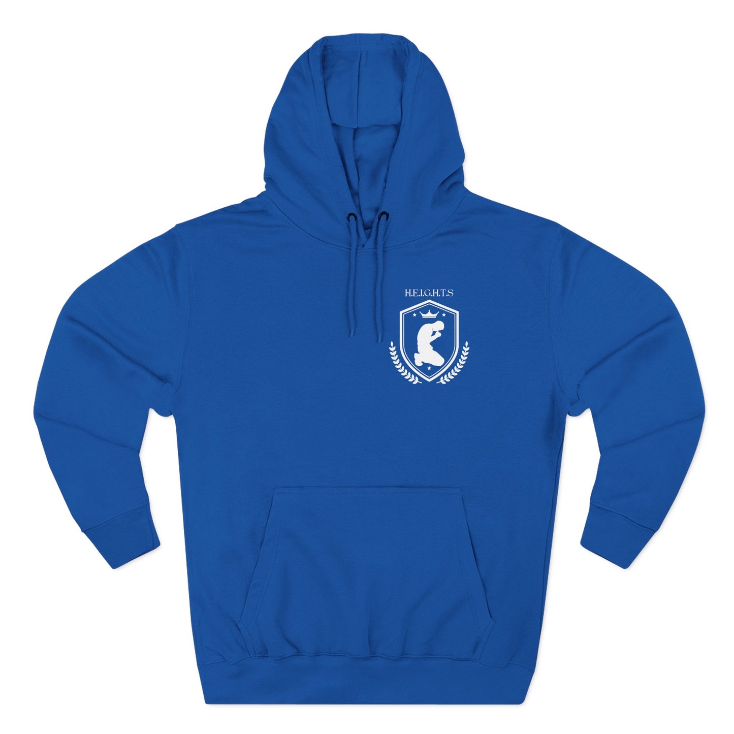 Adult Heights White Pullover Hoodie