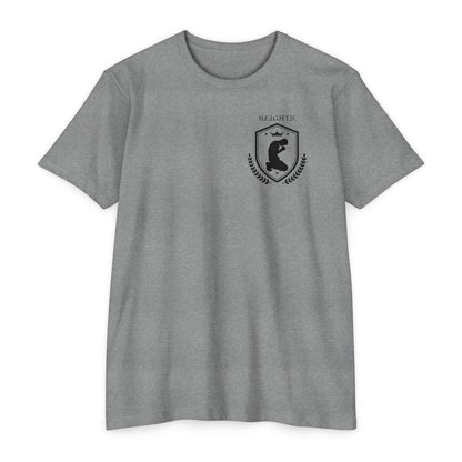 Adult Heights Christian Black Letters & Image Premium Tee