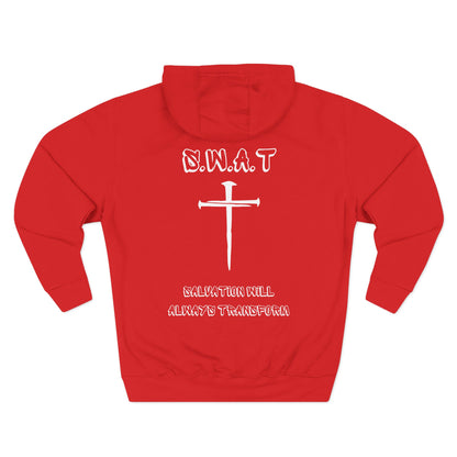Swat Christian White Words Hoodie