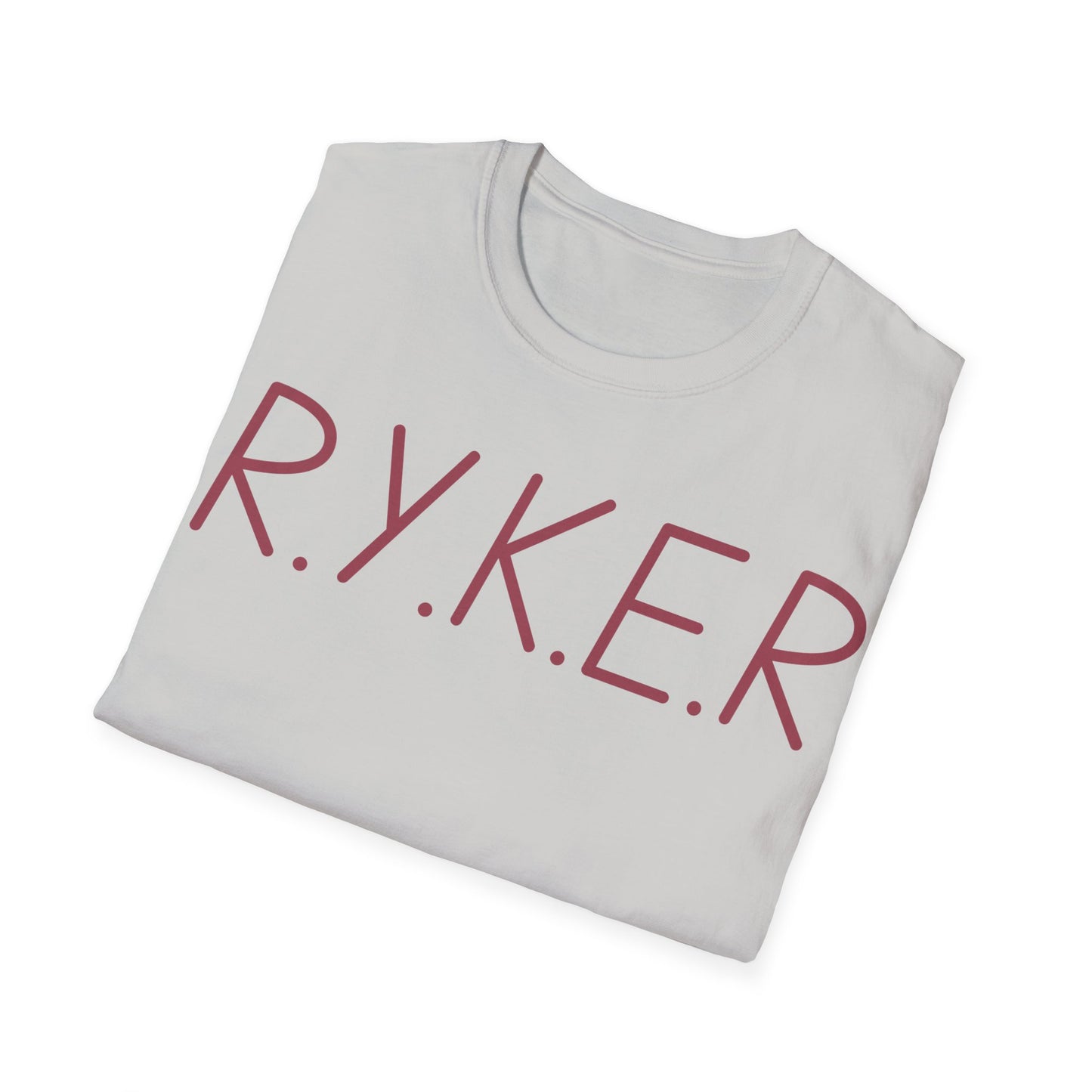 RYKER Christian Marron Letters