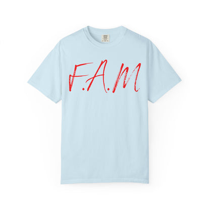 Fam Christian Red Letters & Image