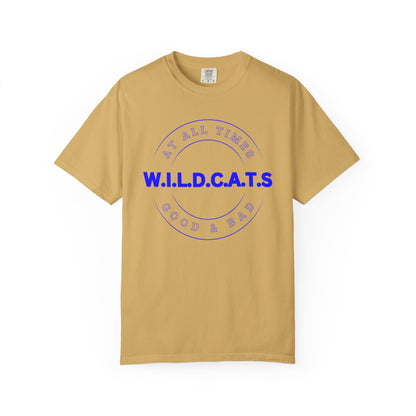 Wildcats Christian Blue Letters & Picture