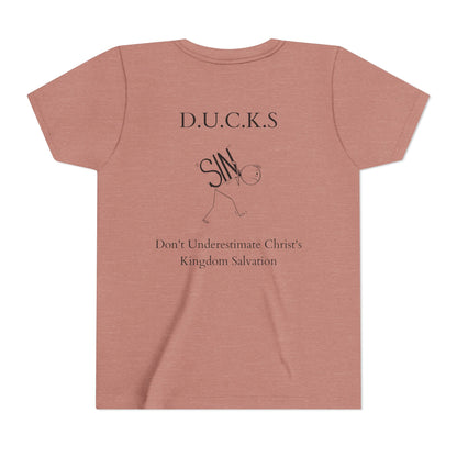 Youth Ducks Christian Black Words