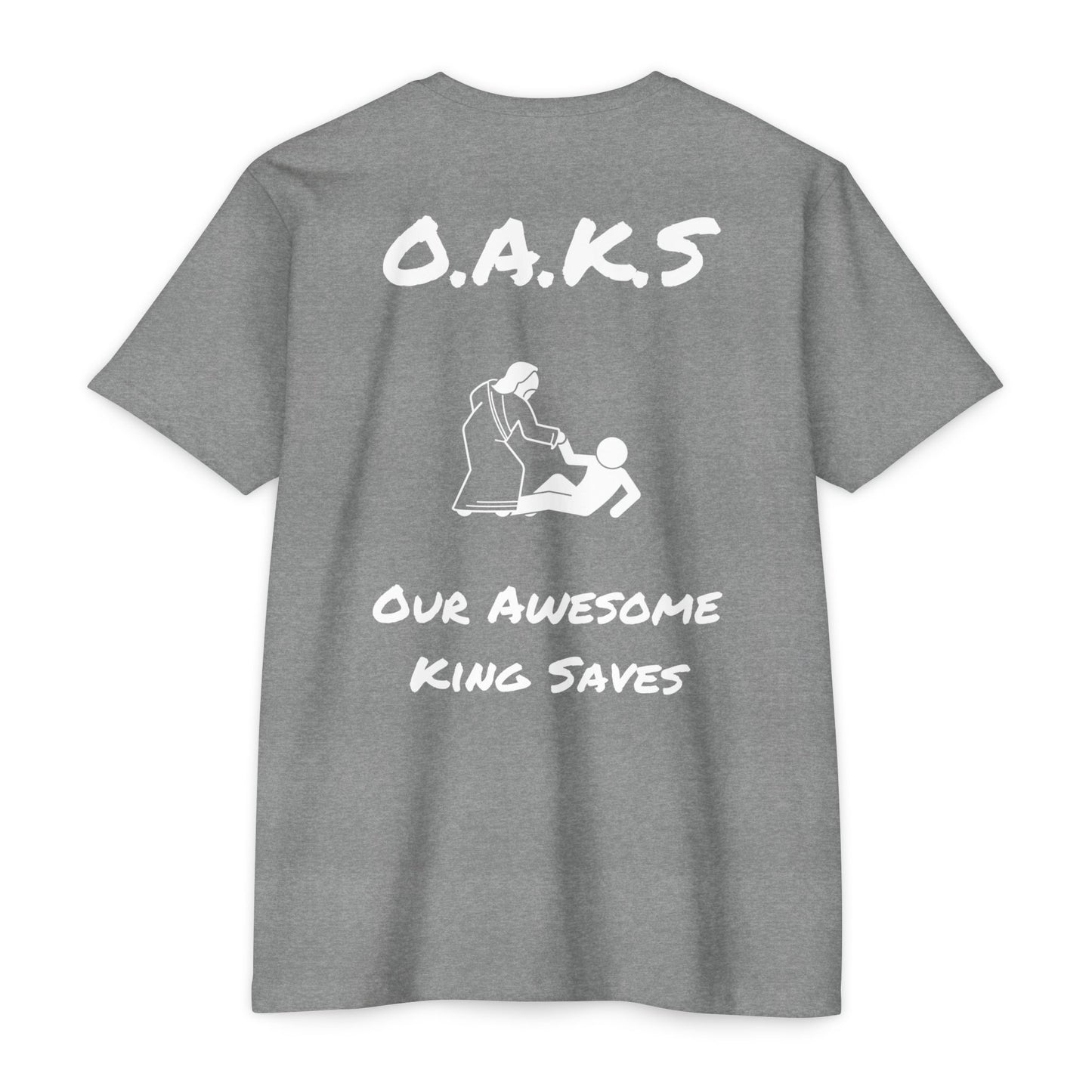 Adult Oaks Christian White Premium Tee