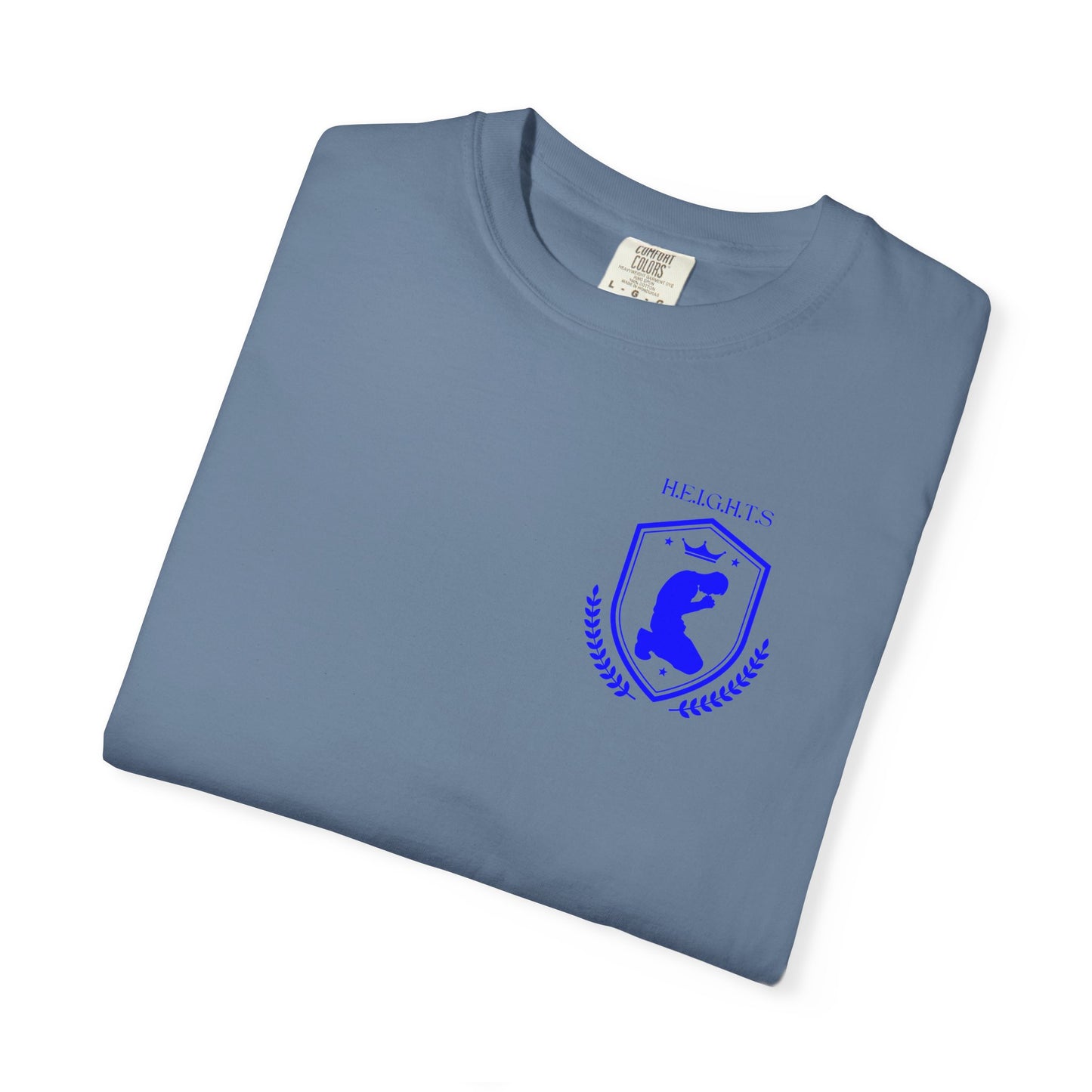 Heights Christian Blue Letters & Image