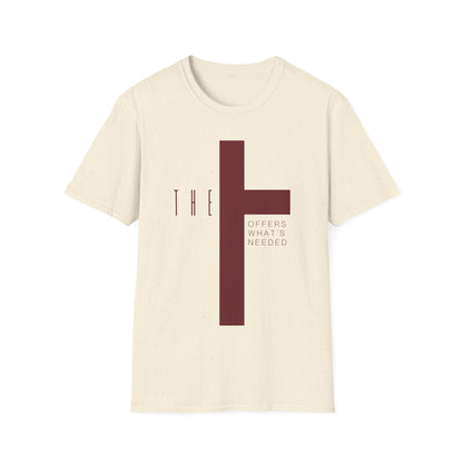 T-Town Marron Cross & Letters