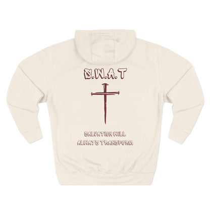Swat Christian Marron Words Hoodie