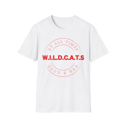 Wildcats Christian Red Letters & Picture