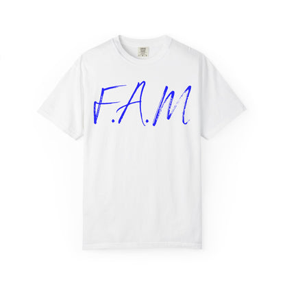 Fam Christian Blue Letters & Image