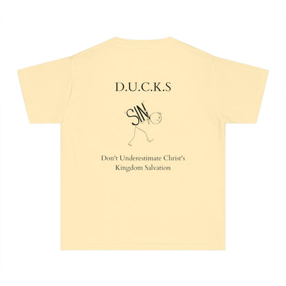 Youth Ducks Christian Black Words