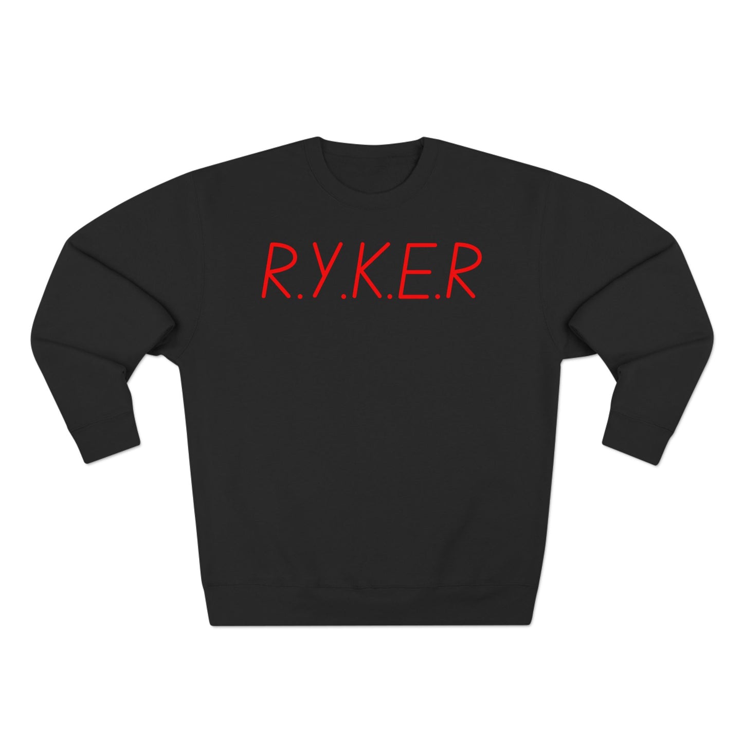 RYKER Christian Red Letters Crewneck