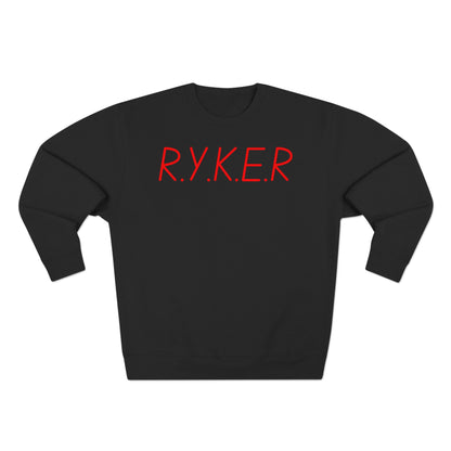 RYKER Christian Red Letters Crewneck