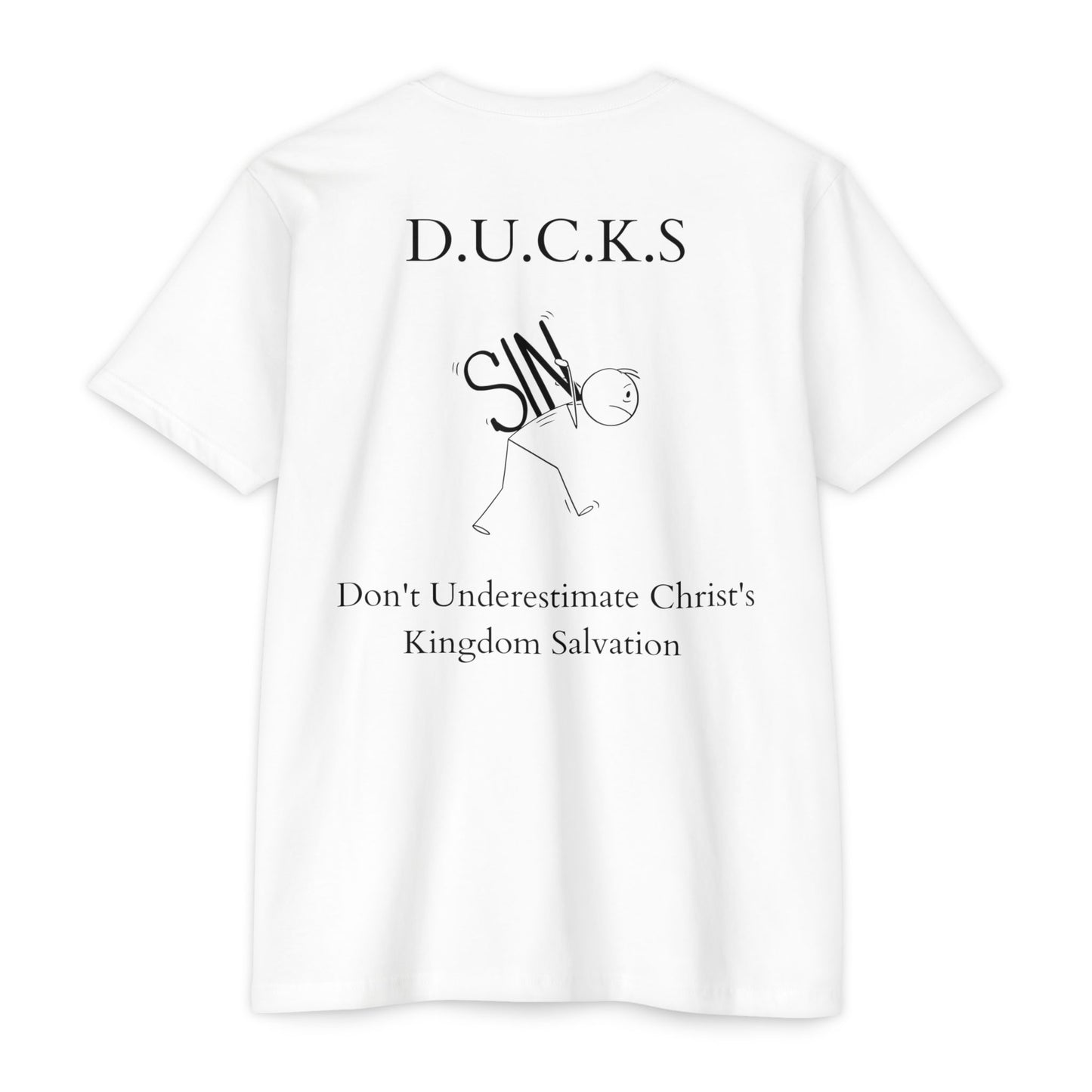 Adult DUCKS Christian Black Premium Tee