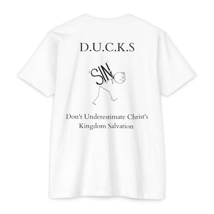 Adult DUCKS Christian Black Premium Tee
