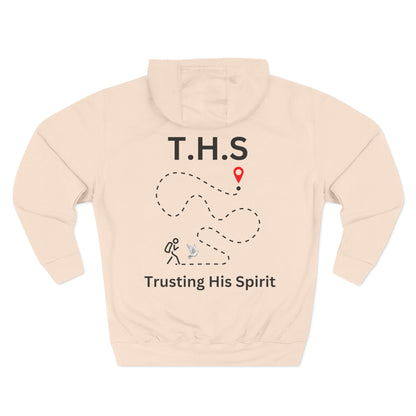Adult T.H.S Trusting His Spirit Specialty Hoodie Black Letters