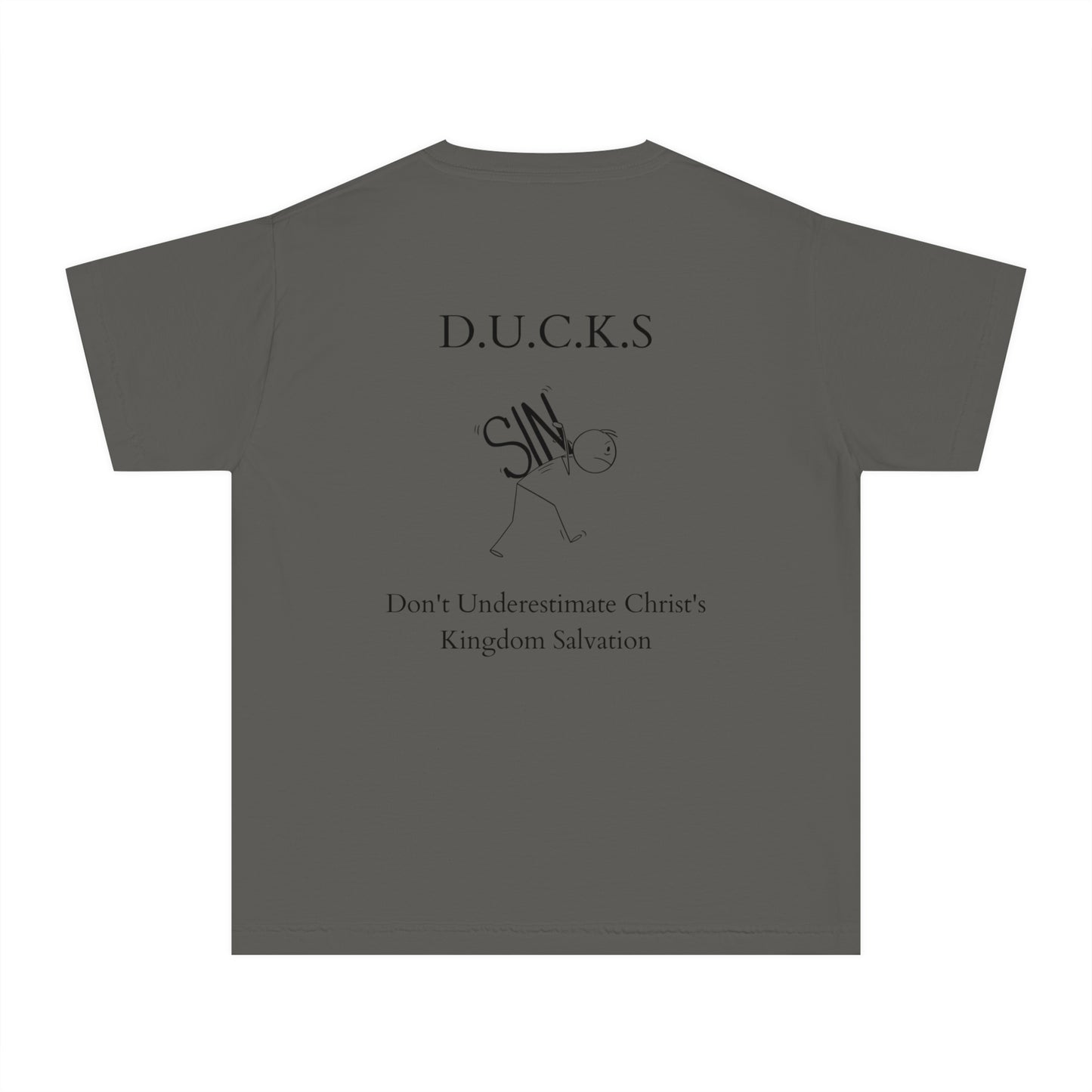 Youth Ducks Christian Black Words
