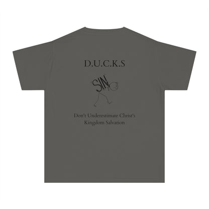 Youth Ducks Christian Black Words