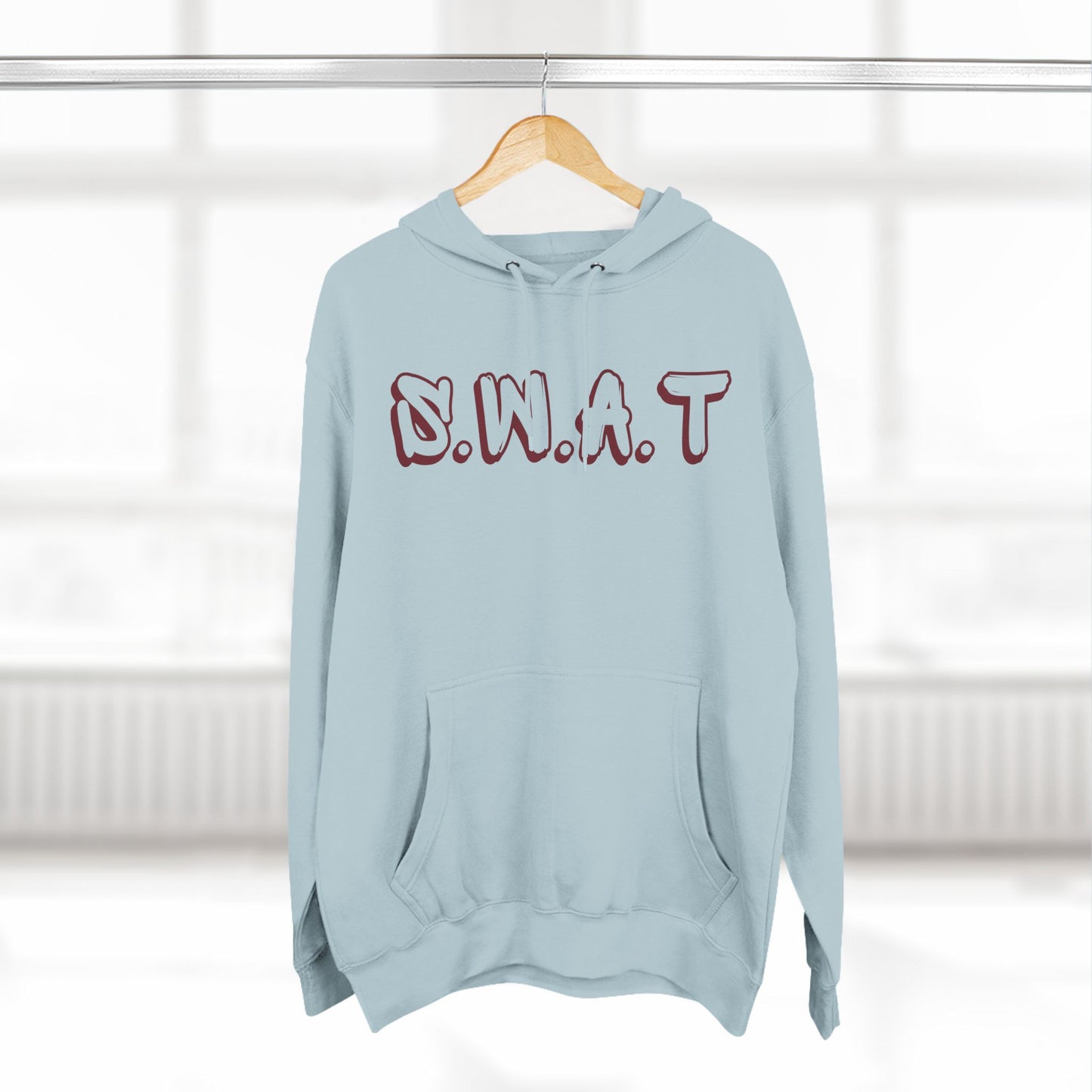 Swat Christian Marron Words Hoodie