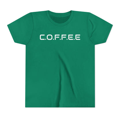 Youth Adult Coffee Christian White Letters & Image
