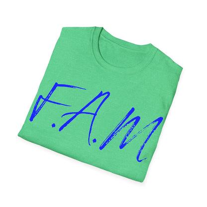 Fam Christian Blue Letters & Image