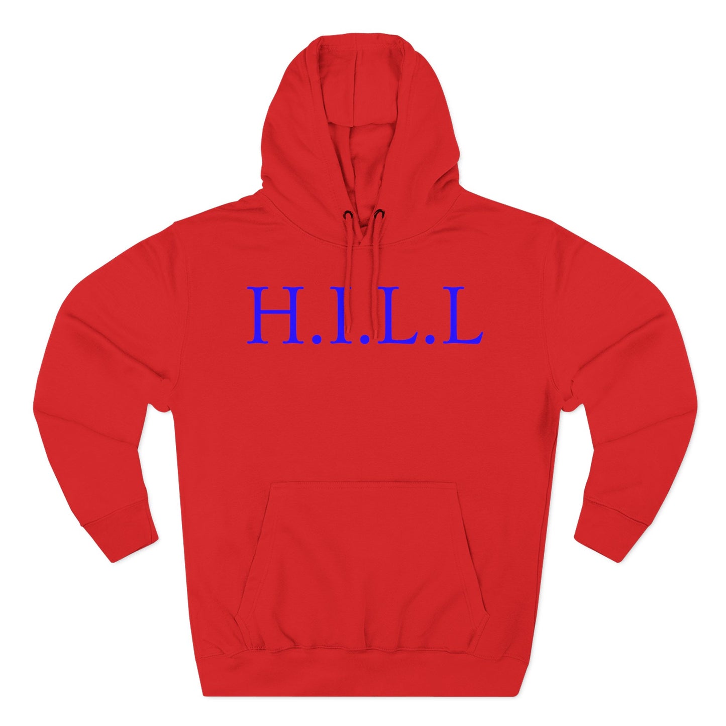 Hill Christian Blue Words Hoodie