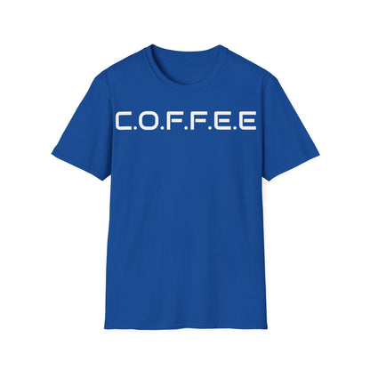 Adult Coffee Christian White Words Only