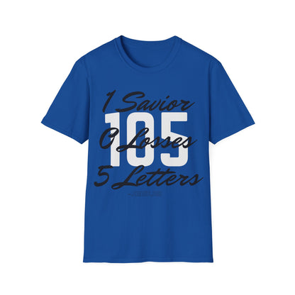 Adult 105 Christian Black and White Letters