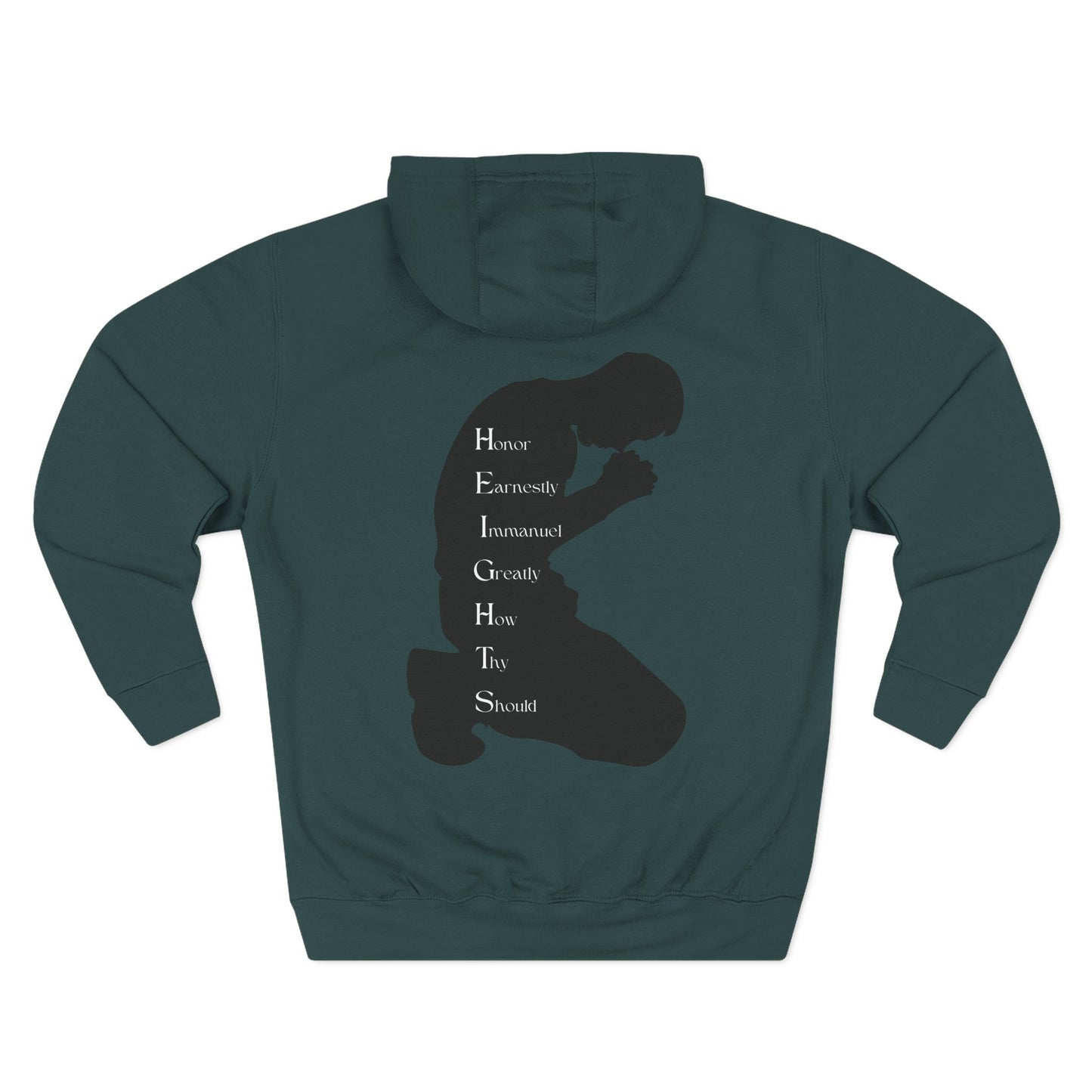 Heights Black Hoodie